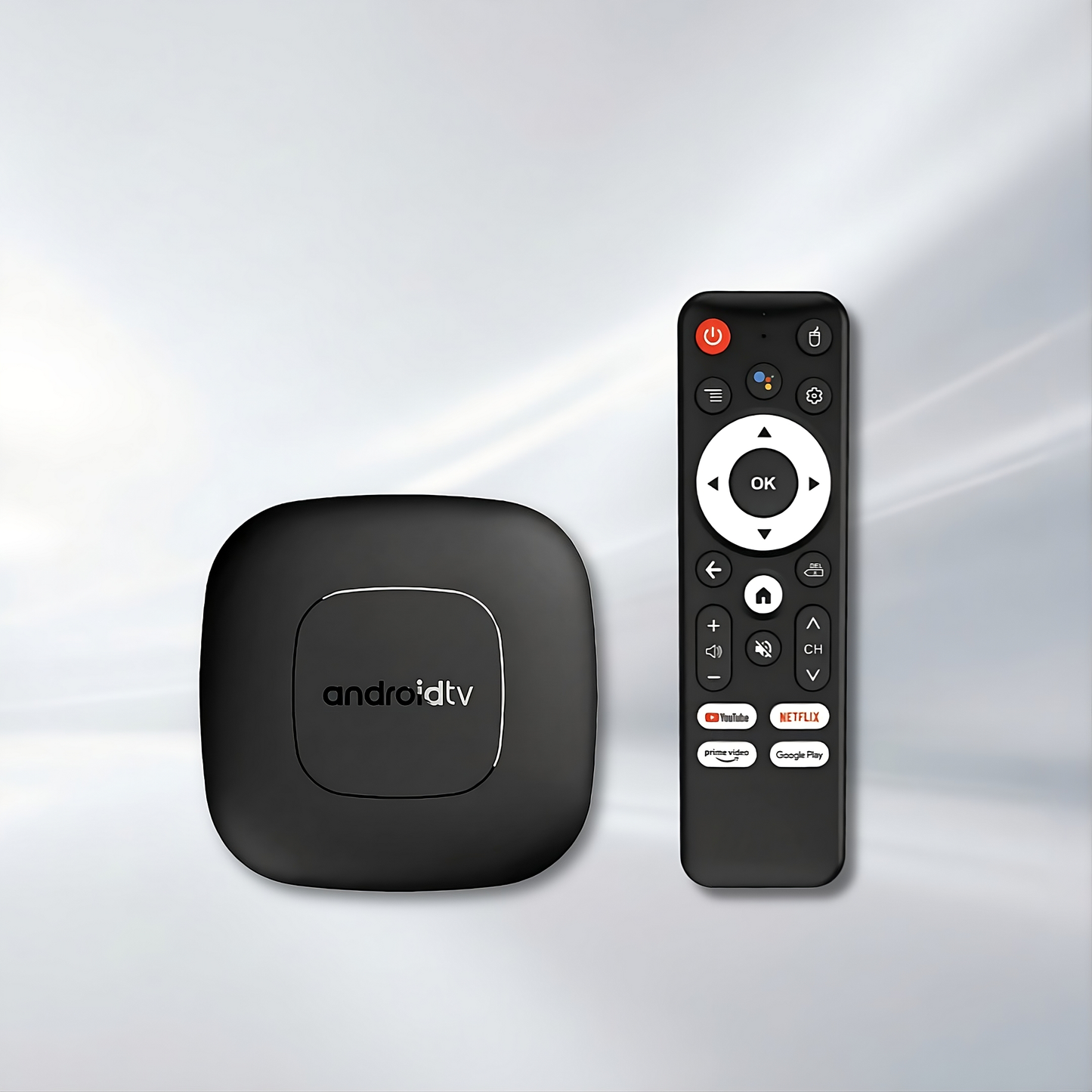 MORTAL T1 - Smart TV Box Android 14 | 4K | Control por Voz | OVIROX